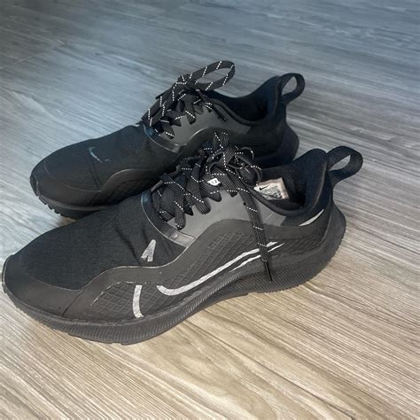 Air Zoom Pegasus 37 Shield 'Black Anthracite' WMNS... - Depop