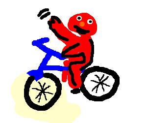 Biker Elmo - Drawception