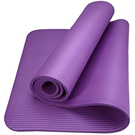 6 Colors 183 x 61 x 1cm NBR Multifunction Yoga Mat 10mm Anti skid Yoga ...