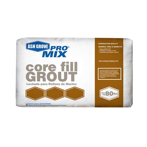 Ash Grove 80 lb. Core Fill Grout-620.80.AG - The Home Depot