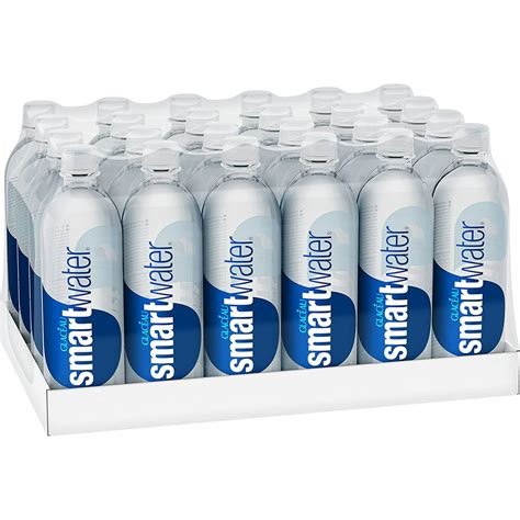 Smartwater vapor distilled premium water bottles, 20 fl oz, 24 Pack - Walmart.com - Walmart.com