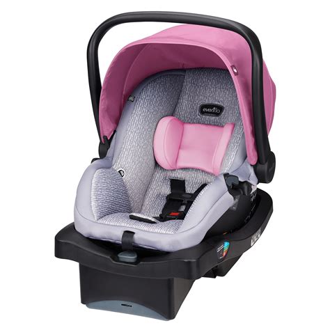 Infant Car Seat Carrier Baby Girl Pink Safety Carseat Evenflo Lightweight New 689990291324 | eBay