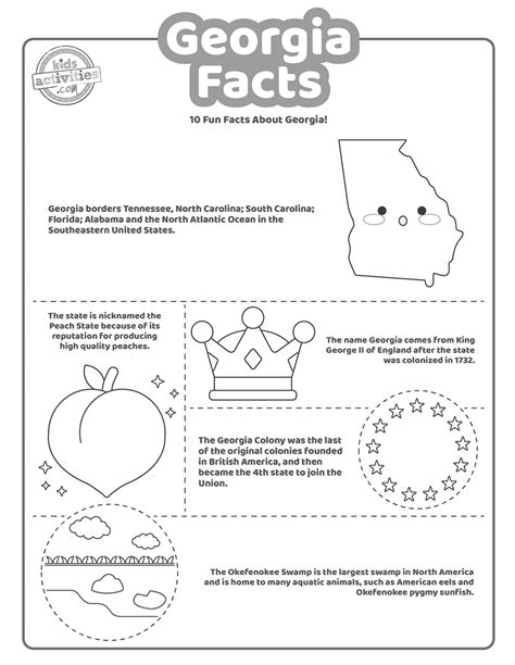 Fun Facts About Georgia Kids Activities Blog