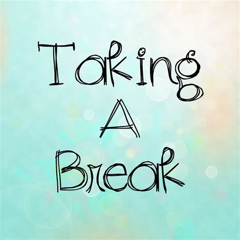 On Break Sign Printable