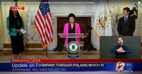 Governor Gina Raimondo Recognizes Polaris MEP's Role in Sourcing PPE/Gowns for COVID-19 Response ...