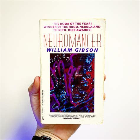 Neuromancer by William Gibson. 1986 Edition. Cover art by Richard Berry ...