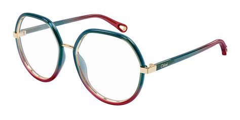 CH0131O 003 Eyeglasses in Transparent Green Red | SmartBuyGlasses USA