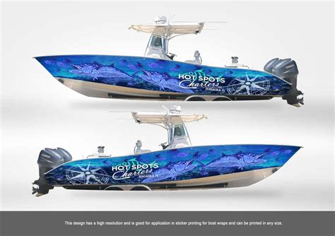 Entry #232 by SAKTI2 for Boat Wrap Design | Freelancer