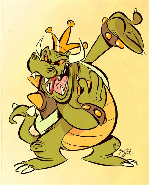 King Koopa by Themrock on DeviantArt