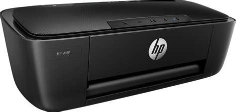 Best Buy: HP AMP 100 Wireless Instant Ink Ready Printer with Bluetooth Speaker Black T8X39A#1H5