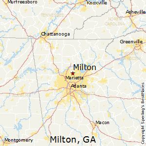 Best Places to Live in Milton, Georgia