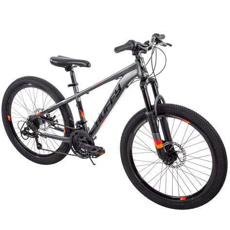 Hardtail Mountain Bike Frame 21-Speed Dual Disc Brakes Front Suspension 24" Bike | eBay