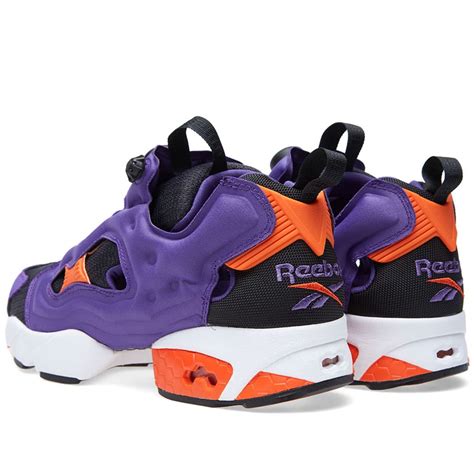 Reebok Pump Fury Sport Violet, Black & Orange | END. (HK)