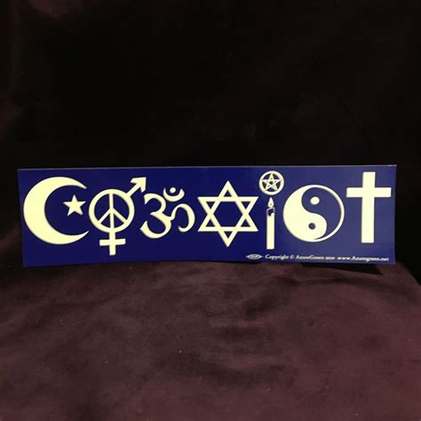 COEXIST Bumper Stickers - Into the Mystic Shop