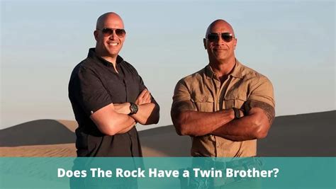 Does The Rock Have a Twin Brother? What to Know About Dwayne Johnson’s ...