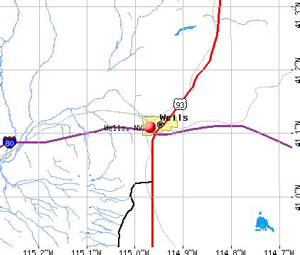 Wells, Nevada (NV 89835) profile: population, maps, real estate, averages, homes, statistics ...