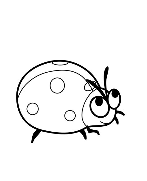 Printable Ladybug Coloring Pages