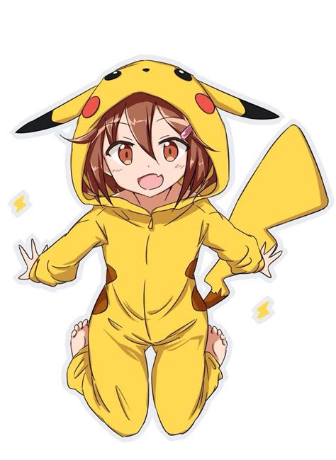 Pikachu suit | Pikachu, Anime, Kantai collection