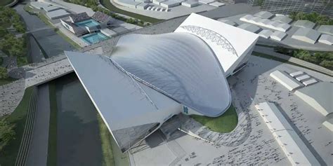 London Olympics Aquatics Centre, Swimming - e-architect