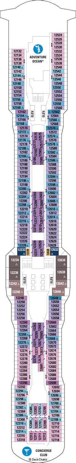 Royal Caribbean Ovation of the Seas Deck Plans: Ship Layout, Staterooms ...