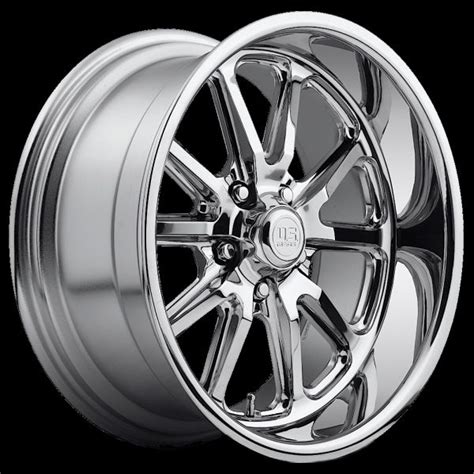 U11017806545 U.S. Mags Chrome Rambler 1pc 17x8 5x4.5