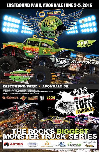 Napa Auto Parts World Series of Monster Trucks Returns to Eastbound ...