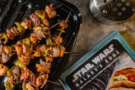 The Star Wars: Galaxy's Edge Cookbook Brings Batuu Home + Gruuvan Shaal Kebabs Recipe