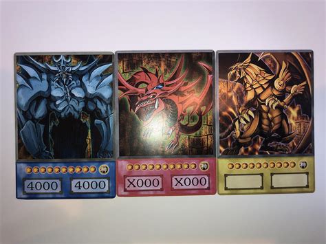 Yu-Gi-Oh 4Kids Anime Egyptian God Cards Orica by ROSATmaker on DeviantArt