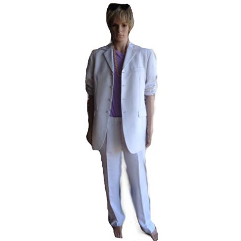 Don Johnson Miami Vice Eighties White Suit (FOR HIRE) - Costume World