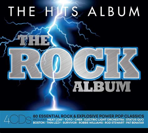 THE ROCK ALBUM: The Hits Album - 80 Essential Rock & Explosive Power ...