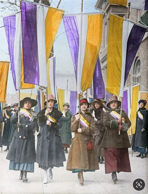 THE VOTE: Sanna Dullaway's colorized image from the suffrage movement ...