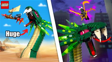 BIGGEST LEGO Great Devourer Ninjago MOC... - YouTube