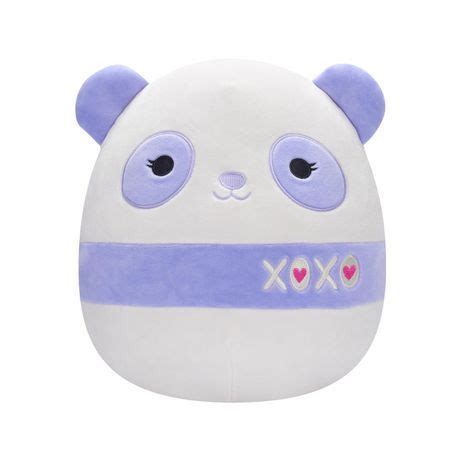 Squishmallows 12" Valentines - Prescott the Purple Panda | Walmart Canada