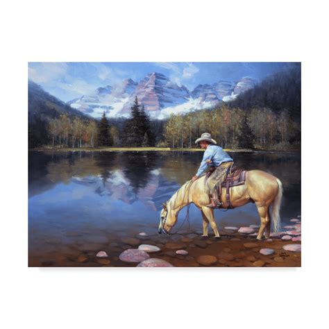 Trademark Fine Art 'Colorado Cowboy' Canvas Art by Jack Sorenson ...