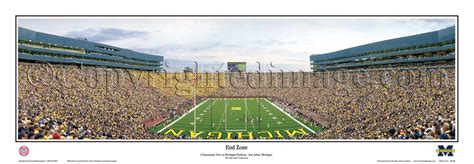 Michigan vs Ohio State at Michigan Stadium Panoramic Poster - the ...