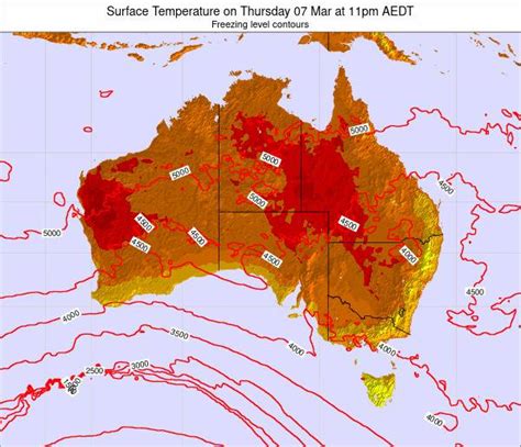 Australia Surface Temperature on Sunday 02 May at 4pm AEST