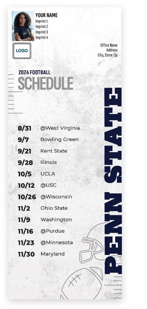 Penn State Football Schedule 2024 – Espn Fantasy Football - Kitti Dorelle