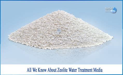 What is the use of zeolite in water treatment