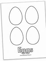 Egg Coloring Page sketch template