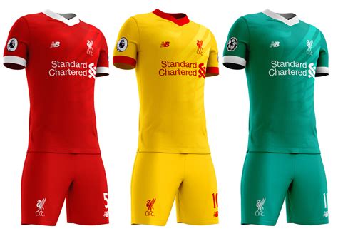 Liverpool FC Kit Designs 17/18 :: Behance