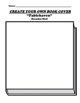 “Fablehaven” BOOK COVER WORKSHEET by BAC Education | TPT