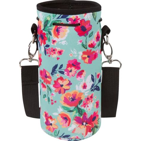 Neoprene Water Bottle or Flask Carrier Holder (32 ounces or 1-1.5 Liter ...