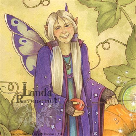 ART PRINT FAIRY GODMOTHER – The Mystic Garden Glastonbury