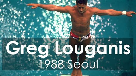 Greg Louganis Hits Head, Wins Diving Gold for U.S. at 1988 Olympic ...