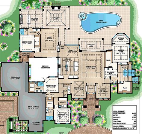 Luxury Estate Home Floor Plans - floorplans.click