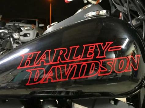 OEM Harley Davidson Motorcycle Gas Tank Decals 2PC Set New Custom ...