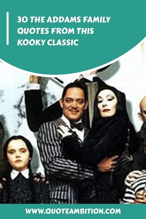 30 The Addams Family Quotes From This Kooky Classic https://www ...