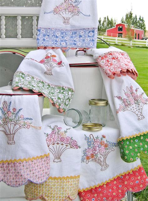 Kitchen Towel Embroidery Designs: Adding a Touch of Charm to Your ...