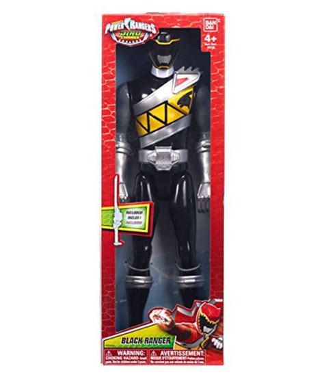 Power Rangers Dino Charge - 12 Black Ranger Action Figure - Buy Power Rangers Dino Charge - 12 ...