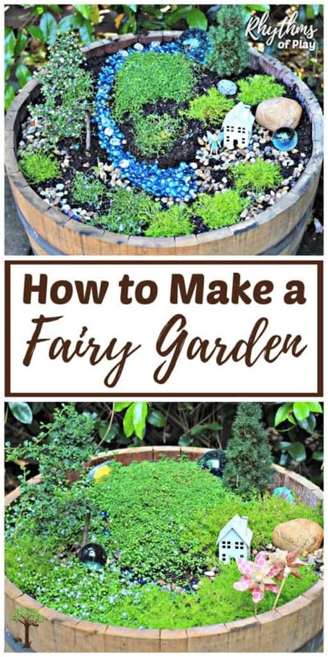 How to Make a Fairy Garden: Step-by-Step DIY Tutorial | RoP